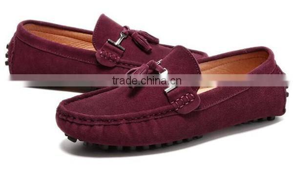 China factory OEM slip on leather loafers shoes