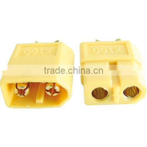 connector XT60 yellow / XT 60 connector for RC lipo battery