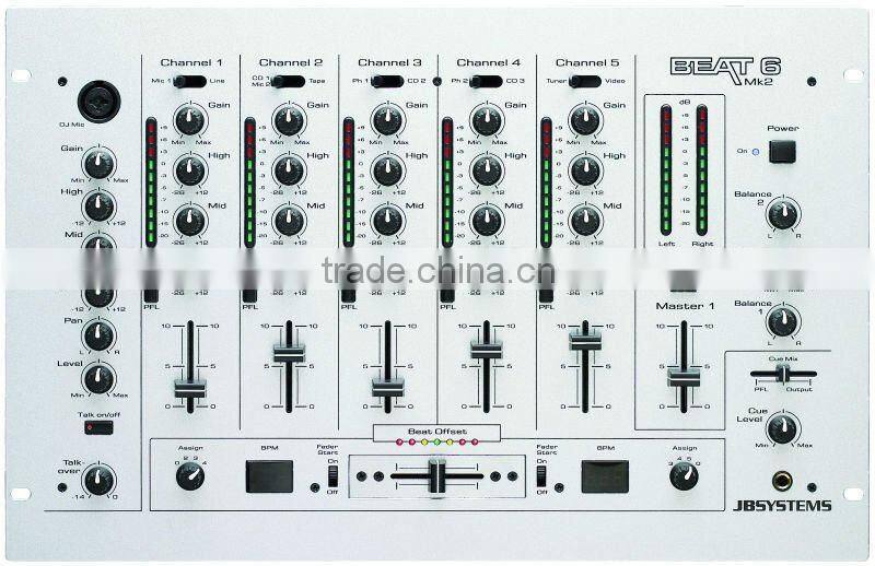 JBSYSTEMS Clud Stage Event Professional DJ Mixer
