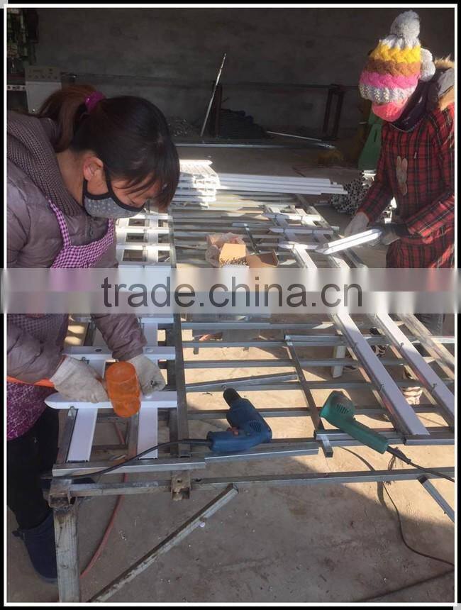 White UV-PVC villa fence/vinyl fence for garden
