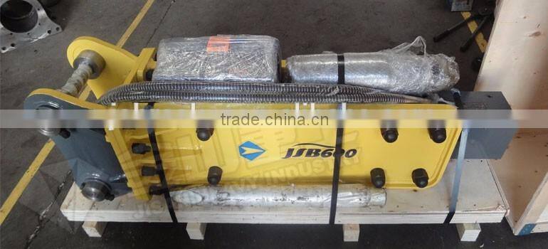 175mm chisel hydraulic rock breaker with CE certification used on large excavator