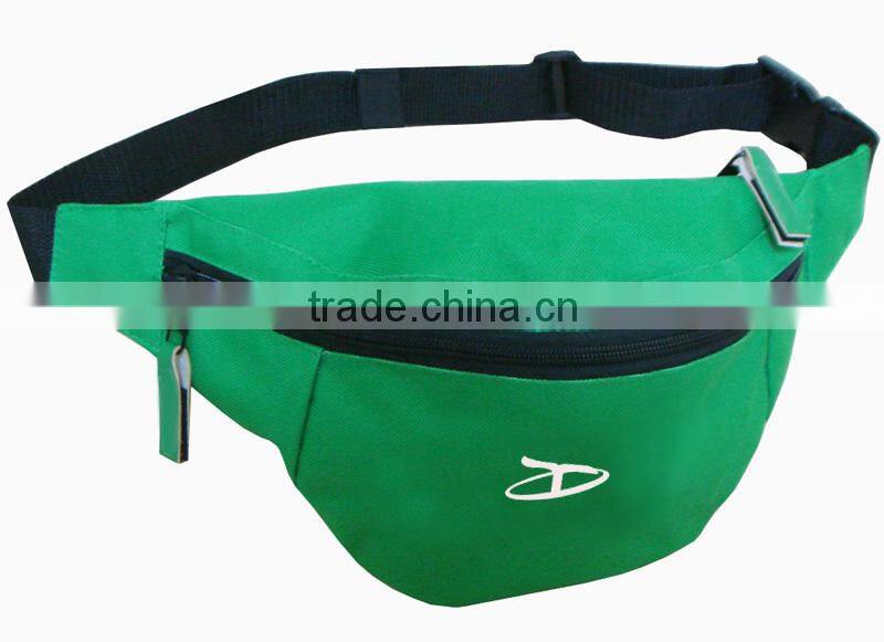 Hot sale simple style Green nurse waist bag, fanny pack for ladies