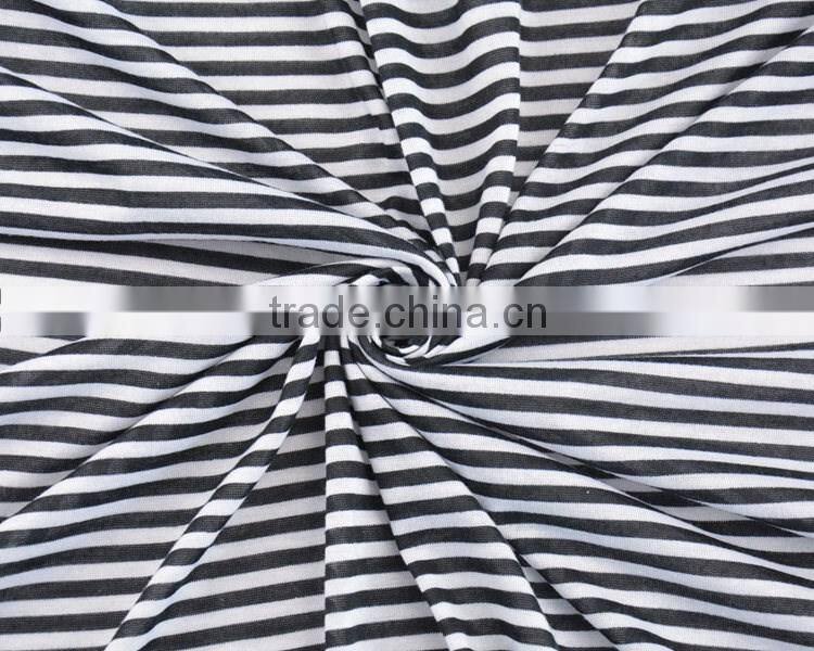 Jiufan textile 100%polyester printed t-shirt fabric