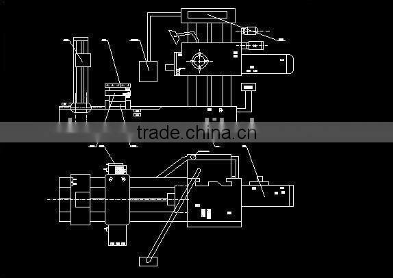 ALMACO cnc floor type boring machine