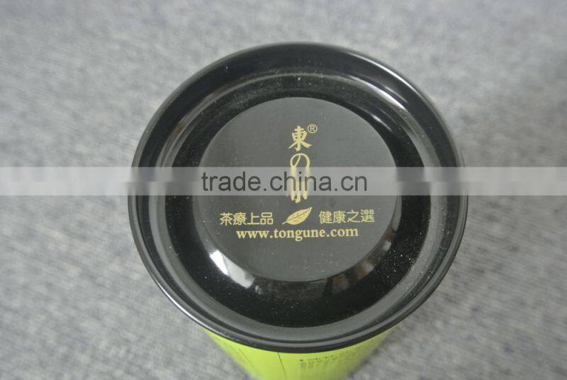green cardboard food paper tube box cans for tea