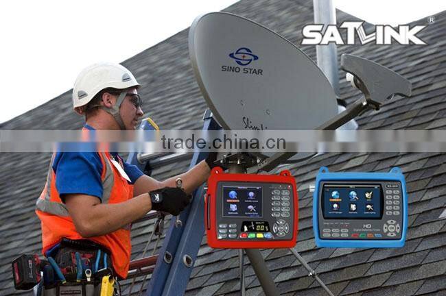 Newest Satlink WS-6916 HD Digital Satellite Meter Locator Satellite Finder WS6916 DVB-S/DVB-S2 MPEG-