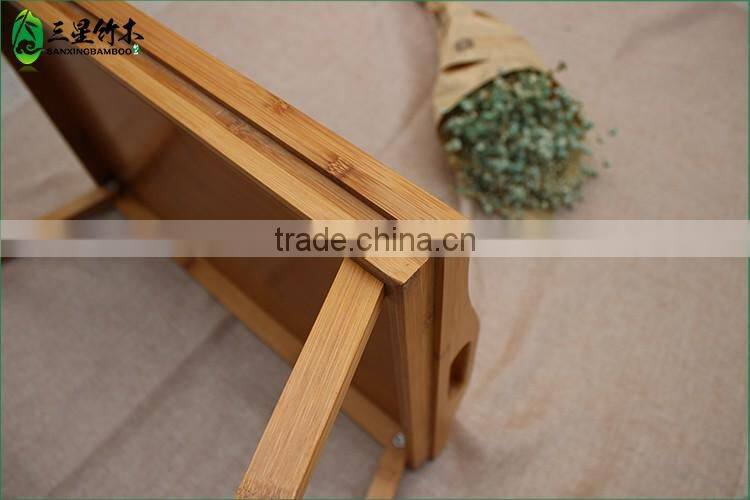 Bamboo folding Breakfast Tray Bed Serving Tray