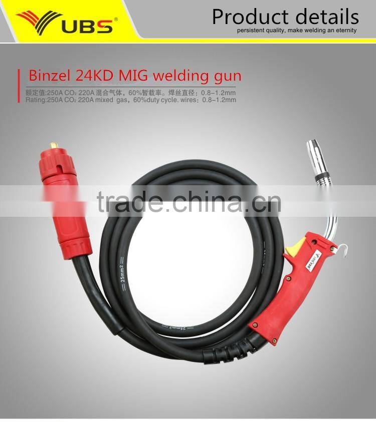 Binzel 24KD MIG CO2 welding gun welding machine welding torch