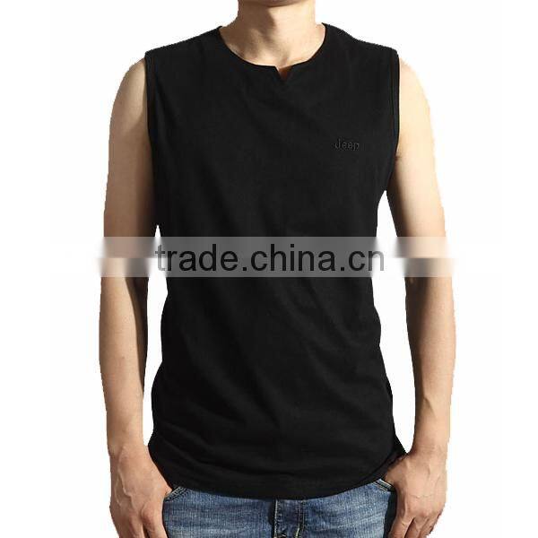 Small V-neck T Shirt Fashion Tank Top Mens (lyt-060088)