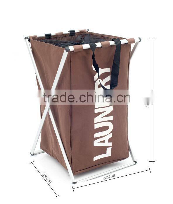 MuJi China wholesale waterproof oxford cloth laundry basket, laundry basket corner basket, dirty basket