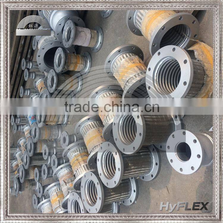 flexible braided REDUCING PUMP CONNECTORS with flange end