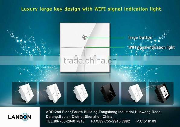 WIFI controlled light switch, WIFI Light Switch for smart home