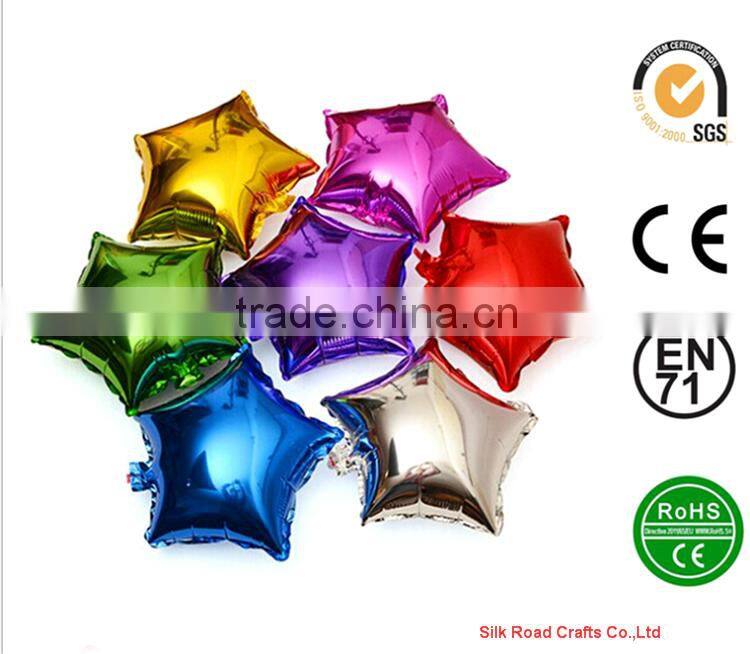 custom logo and shape advertising foil balloon with completed certification