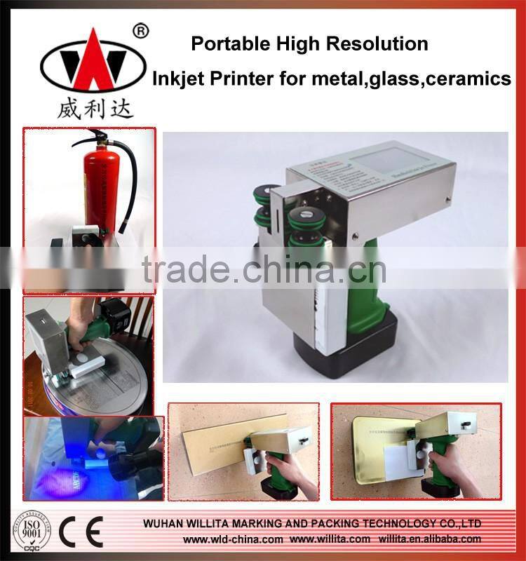 Date code portable inkjet coder hand carton box printer