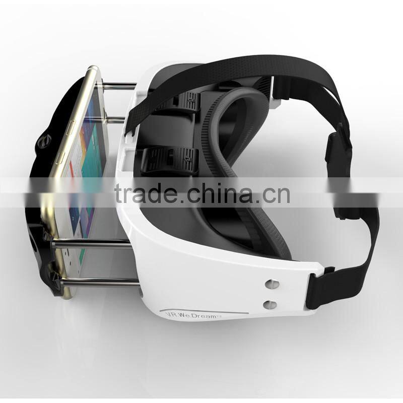 The newest Version Virtual Reality VR BOX 3D Glasses HD VR virtual reality 3d glasses
