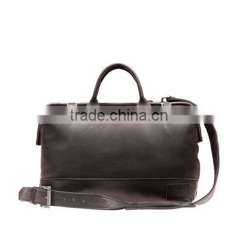 Vintage Canvas Leather Schoolbag Laptop Backpack Bag