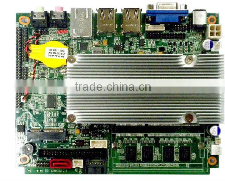 3.5 inch ATOM fanless 3G industrial motherboard Atom 3.5-inch N455 ATOM POS motherboard