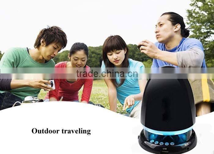 Online Shopping Use Wireless Subwoofer Stereo Audio Bullet LED Light Bluetooth Speaker