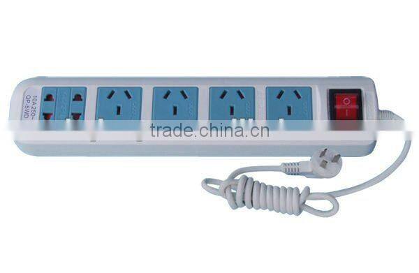 SAA power socket /Electrical Receptacle Outlet with Ground Fault LED Indicator Spike and Lightning Protection