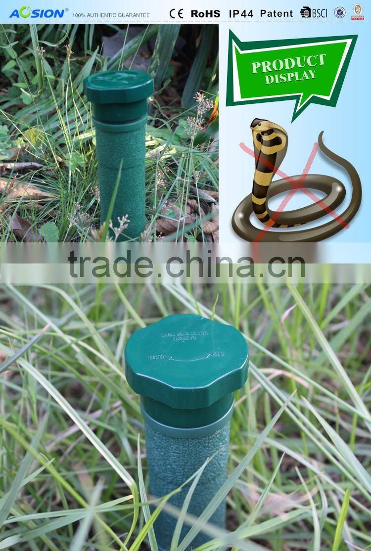 Top rated Plastic Mini Tube outdoor vibrating sonic battery operated electronic snake repellent