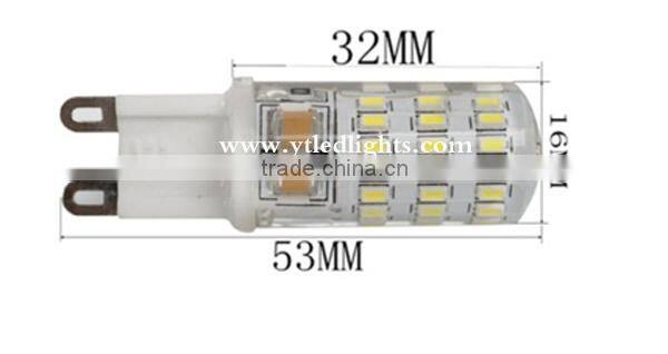 G9 led light bulb 2.5W led lamp 3014 45pcs leds led bulb light AC230V or AC110V corn light high quality 3 years warranty