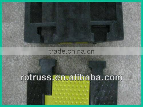 2 channel stage rubber cable protector
