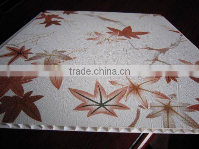 home decoration laminated pvc panel wall