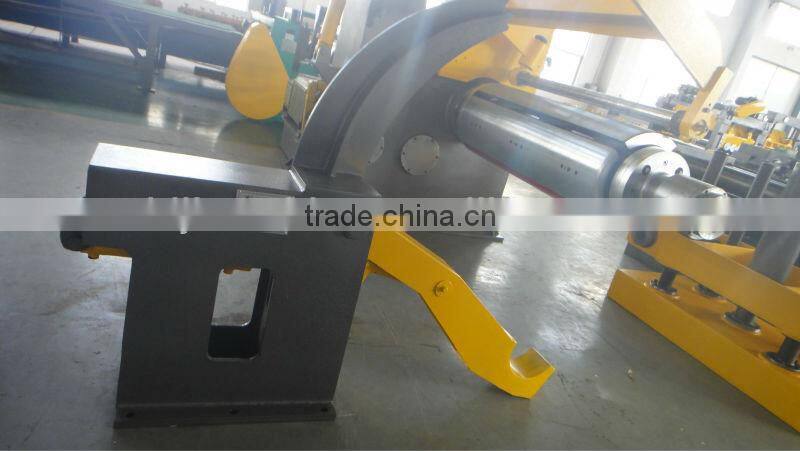 Steel plate cut to length line