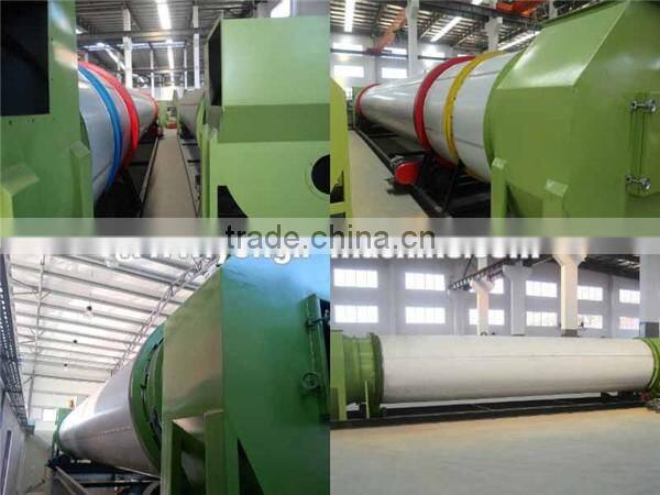Factory price industrial wood sawdust rotary drum dryer