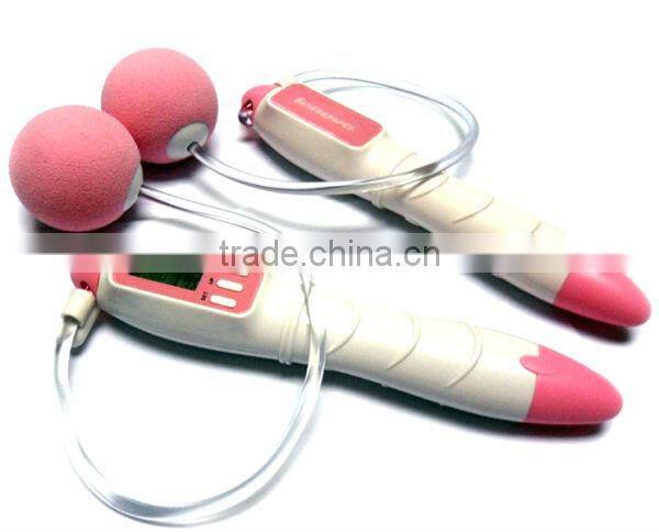 Cordless Digital Counting Jump Rope with Step and calories Counter