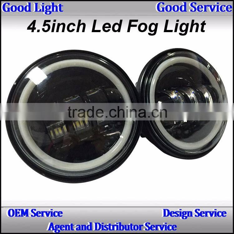 ovovs The highest sales 4.5" 30W led cars headlight fog lamp for Har-lay motorcycles