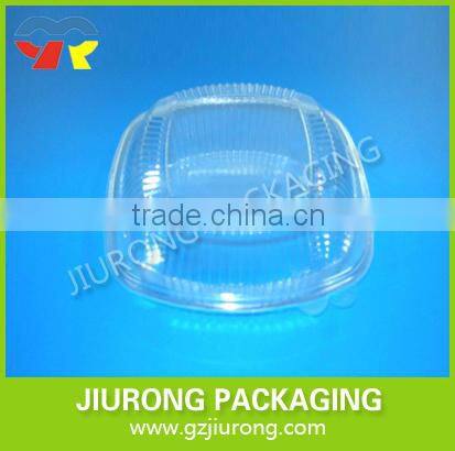 disposable Clear food grade container plastic food grade deli container roast chicken box