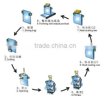 Automatic Vertical rotary packing machine