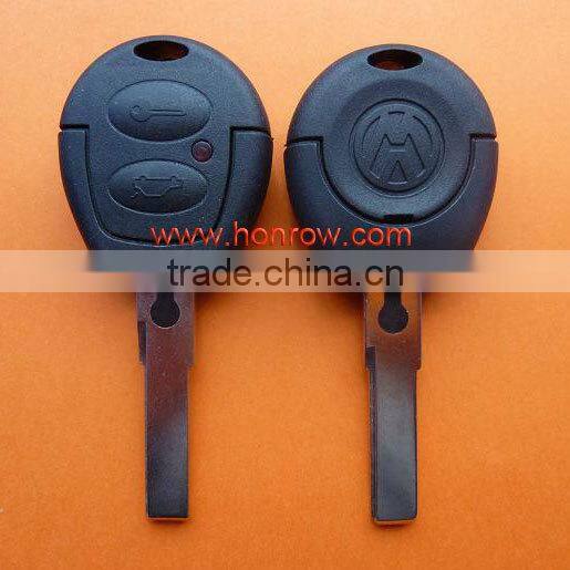 w golf 4,vw golf 5,vw golf 7 key cover/key pad Volkswagen Golf 2 button remote key Shell