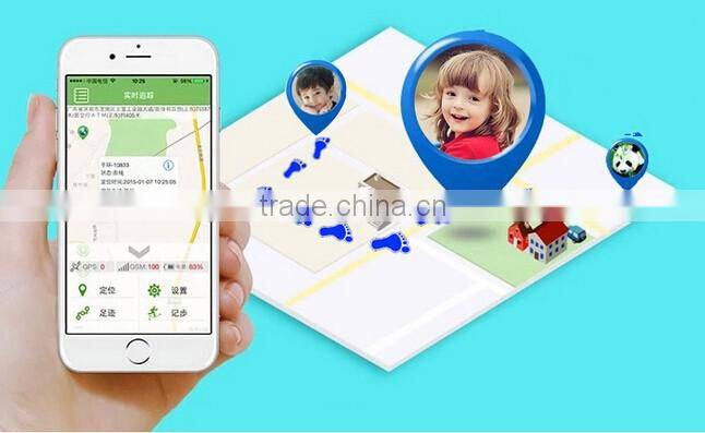 Kid Safe GPS Smart Watch Wristwatch Bluetooth Locator for iPhone IOS Android