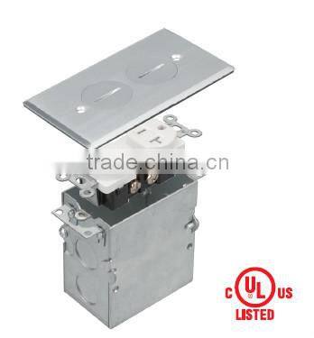 cUL UL electrical outlets floor box