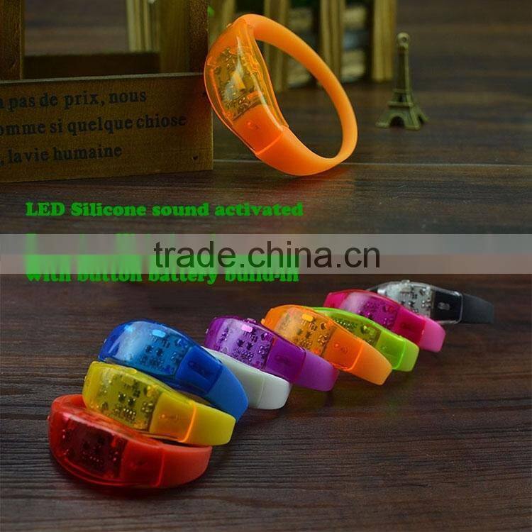2016 Promotional Logo Print LED Bracelet