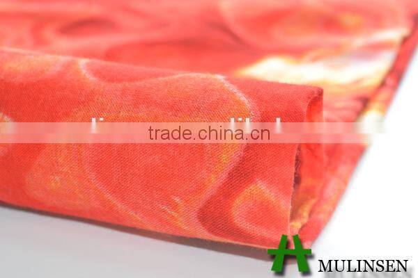 Shaoxing hot sale 32s wovenpictures of dresses casual rayon fabric