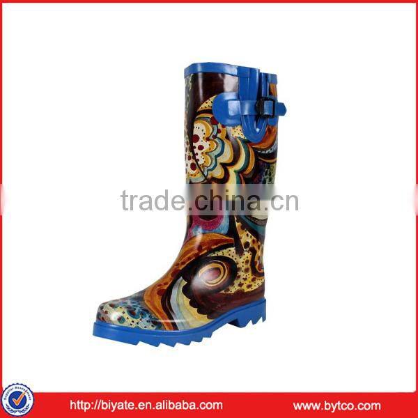 Women's Mid Calf Waterproof Rainboots