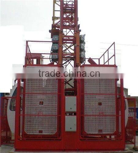 SC200/200 -2000KG CE,Gost Approved 2 ton construction elevator, Construction hoist for sale