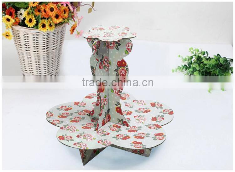 hot sell cake stand ,lovely kids paper cup stand for cake