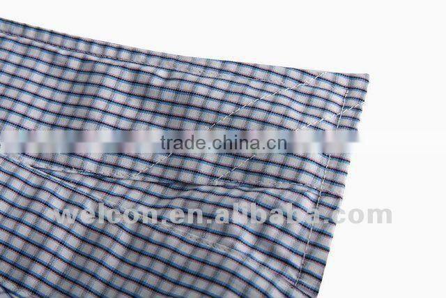 long sleeve 2012 blue plaid slim fit 100% cotton casual style business dress latest brand design fashion men shirt