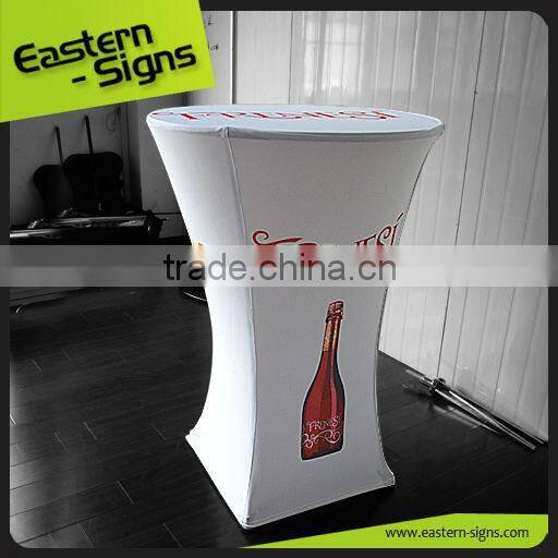 Hotel banquet cocktail table