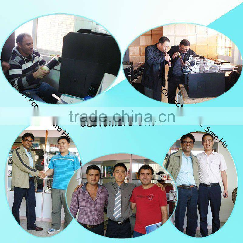 Factory price A2 format inkjet crystal printer flatbed