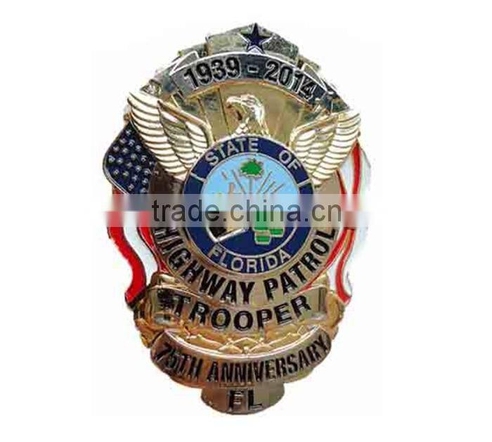 Promotional gifts Custom metal military badge