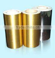 WIRE DRAWING GOLD PET SELF ADHESIVE PAPER