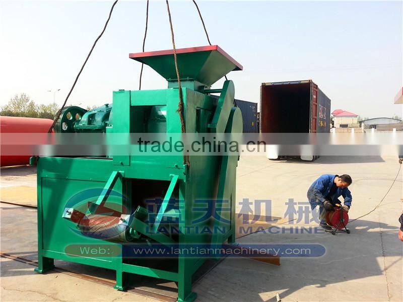 Lantian Brand high quality bbq briquetting machine roller press coal charcoal briquette machine