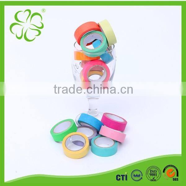 Colorful Custom Printed Washi Creped Paper Tape