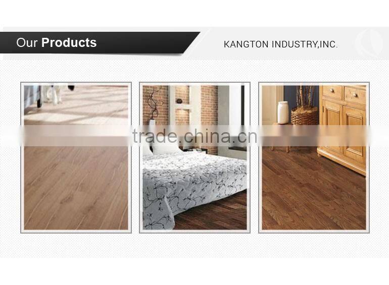Tap&Go locking Rustic 3 layer hickory waterproof engineered wood flooring