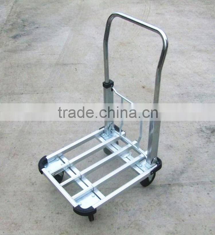 Folding 4-wheels platform truck